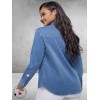 FOX FACTOR Blouse Toni Skyline Blue