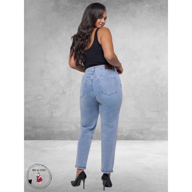 FOX FACTOR Jeans GIGI L.A. Blue Mom  30