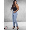 FOX FACTOR Jeans GIGI L.A. Blue Mom  30