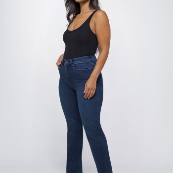 FOX FACTOR Jeans ROXI Nevada Blue Straight 32