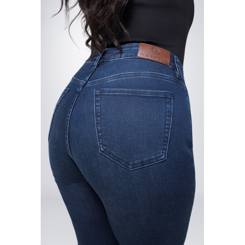 FOX FACTOR Jeans ROXI Nevada Blue Straight 32