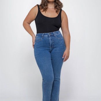 FOX FACTOR Jeans ROXI Coast Blue Straight 32