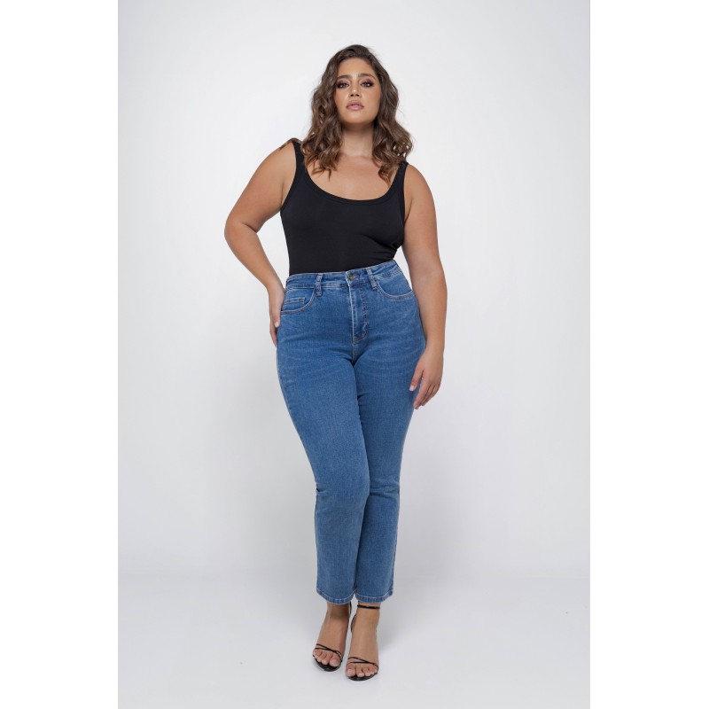 FOX FACTOR Jeans ROXI Coast Blue Straight 32