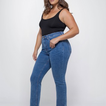 FOX FACTOR Jeans ROXI Coast Blue Straight 32