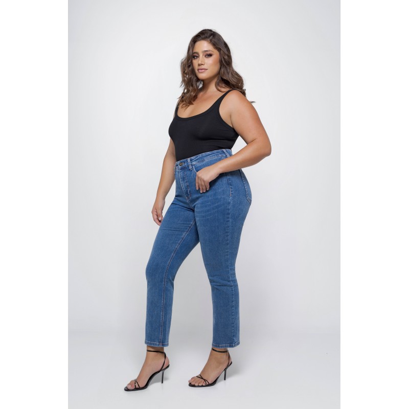 FOX FACTOR Jeans ROXI Coast Blue Straight 32