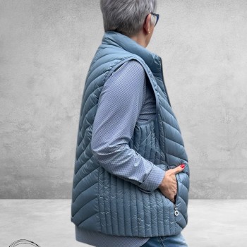 Frandsen Bodywarmer Dons Lichtblauw