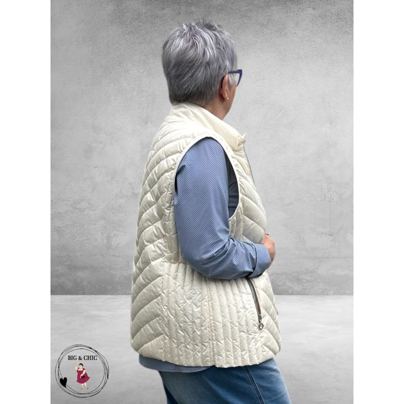 Frandsen Bodywarmer Dons Creme