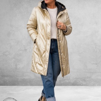 FRANDSEN Winterjas Gouden Eyecatcher