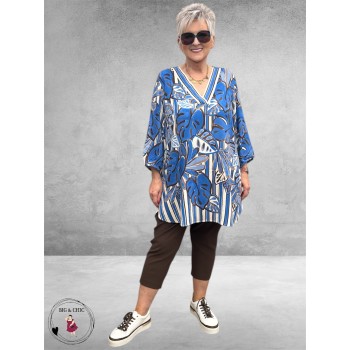 Via Appia Due Pantalon 7/8 Bruin Stretch