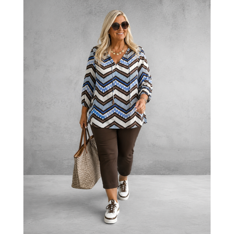 Via Appia Due Blouse-Tuniek Modern Earth