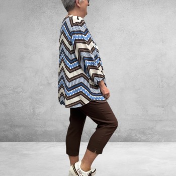 Via Appia Due Blouse-Tuniek Modern Earth