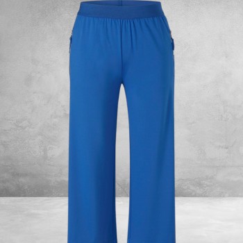 Via Appia Due Pantalon Koningsblauw