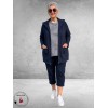 Via Appia Due Shirt Donkerblauw/Wit Gestreept