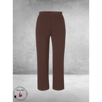 VIA APPIA DUE Broek Lang Bruin 