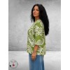 Via Appia Due Shirt Urban Matcha Mosgroen/Wit