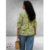 Via Appia Due Shirt Urban Matcha Mosgroen/Wit
