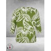 Via Appia Due Shirt Urban Matcha Mosgroen/Wit