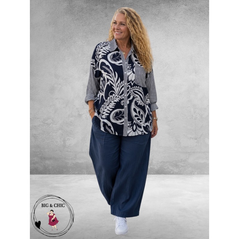 Via Appia Due Blouse Urban Matcha 