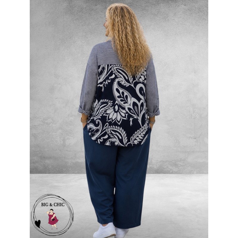 Via Appia Due Blouse Urban Matcha 