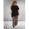 Via Appia Due Pantalon Hot Cappuccino Animaal