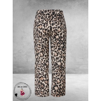 Via Appia Due Pantalon Hot Cappuccino Animaal