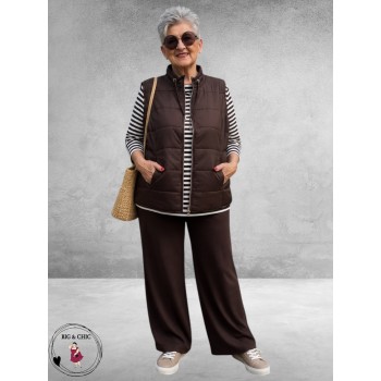 Via Appia Due Bodywarmer Bruin
