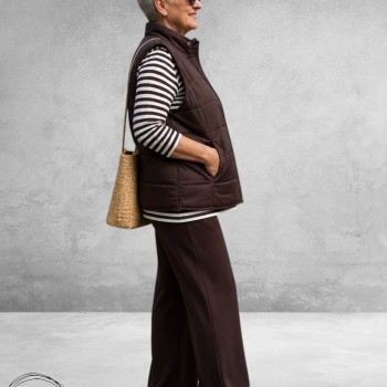 Via Appia Due Bodywarmer Bruin