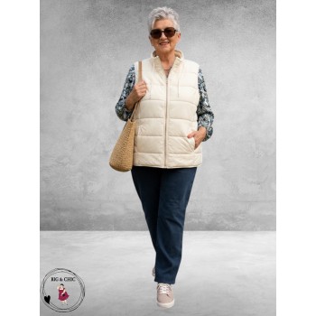 Via Appia Due Bodywarmer Ecru