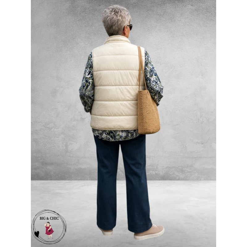 Via Appia Due Bodywarmer Ecru