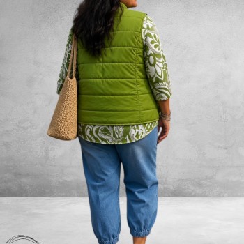 Via Appia Due Bodywarmer Groen