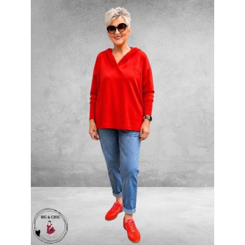 Frapp Sweater Effectful Rood