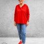 Frapp Sweater Effectful Rood