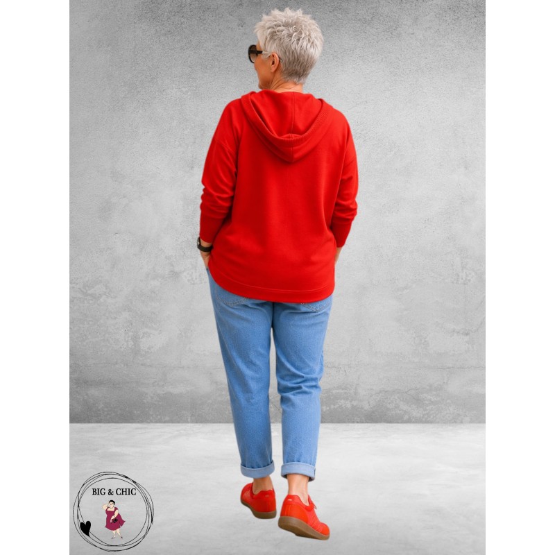 Frapp Sweater Effectful Rood