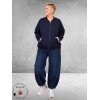 Via Appia Due Blouson Donkerblauw