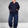 Via Appia Due Blouson Donkerblauw