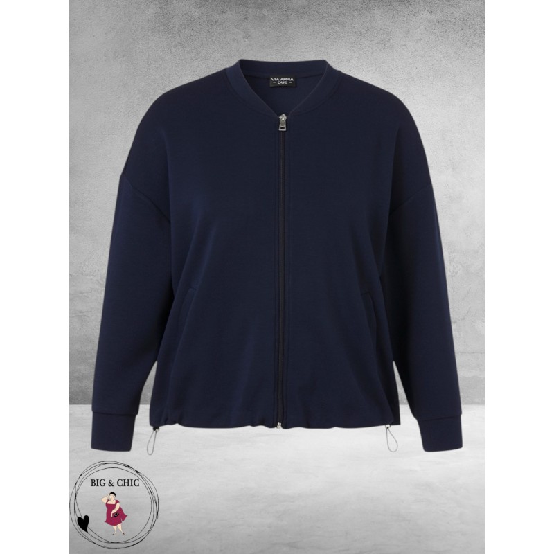 Via Appia Due Blouson Donkerblauw