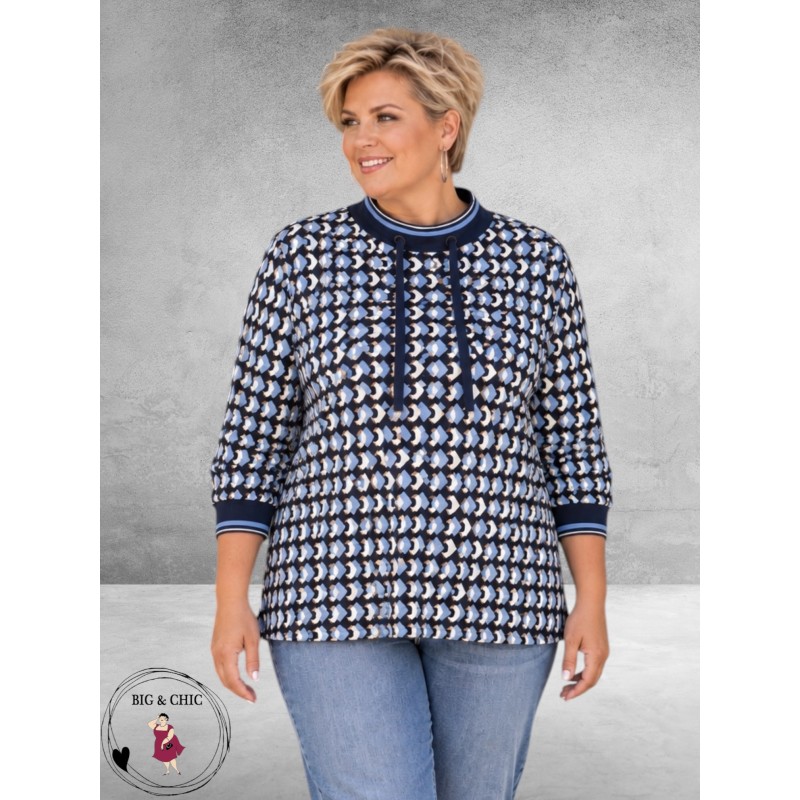 VIA APPIA DUE Shirt Blue Harmony 