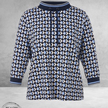 VIA APPIA DUE Shirt Blue Harmony 