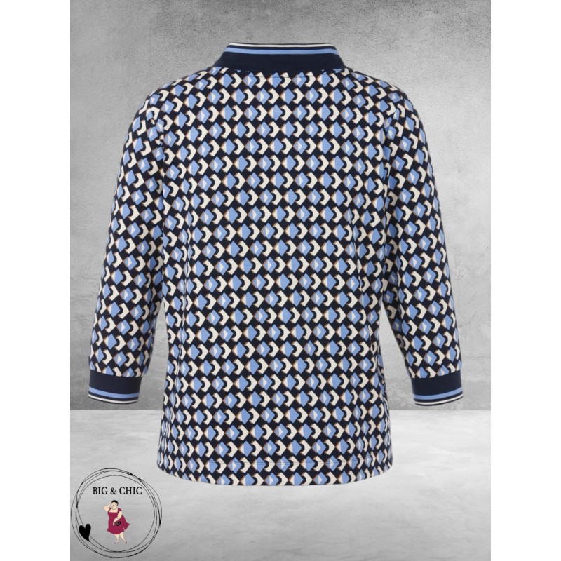 VIA APPIA DUE Shirt Blue Harmony 