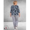 Via Appia Due Shirt Print Blue Harmony
