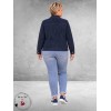 VIA APPIA DUE Jasje  5-Pocket Suedelook 