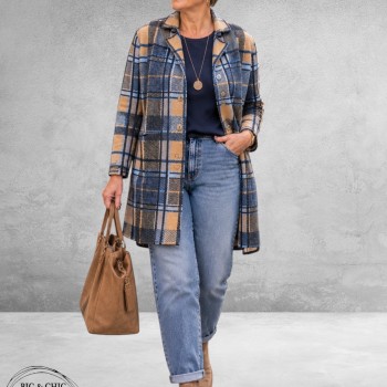 Via Appia Due Blazer/Vest Check