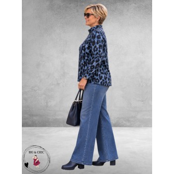 Via Appia Due Shirt Animal Blauw