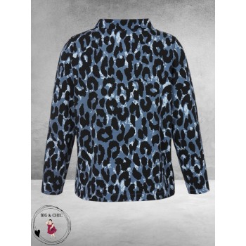Via Appia Due Shirt Animal Blauw