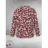 Via Appia Due Shirt Animal Bordeaux