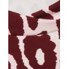 Via Appia Due Shirt Animal Bordeaux