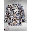 Via Appia Due Shirt Blue Harmony Animal