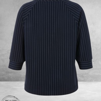 Via Appia Due Shirt Pinstripe Blauw