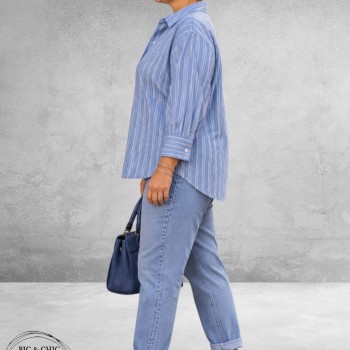 Via Appia Due Blouse Met Strassdetails