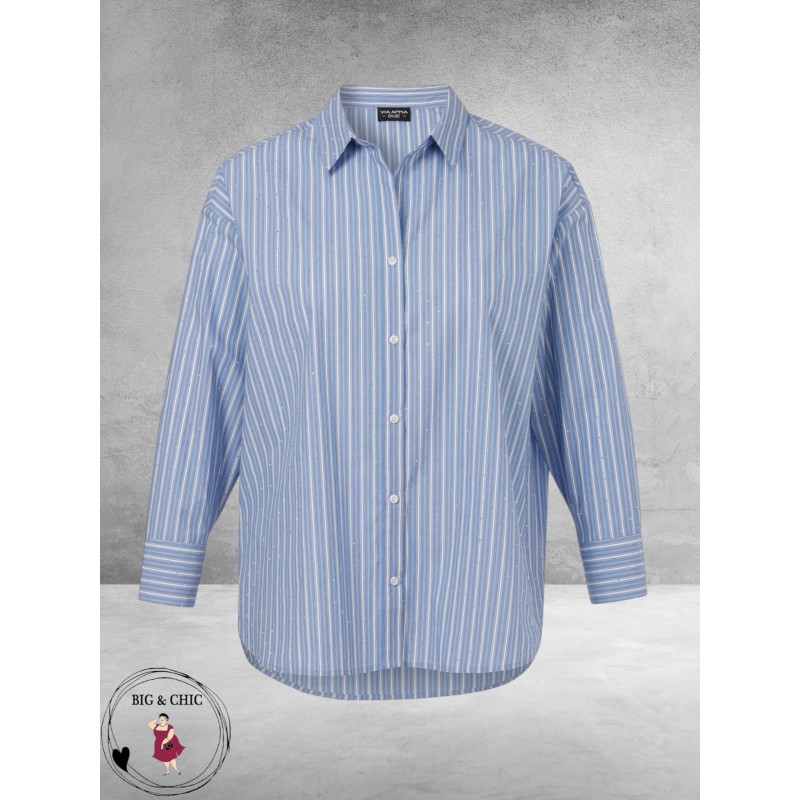 Via Appia Due Blouse Met Strassdetails